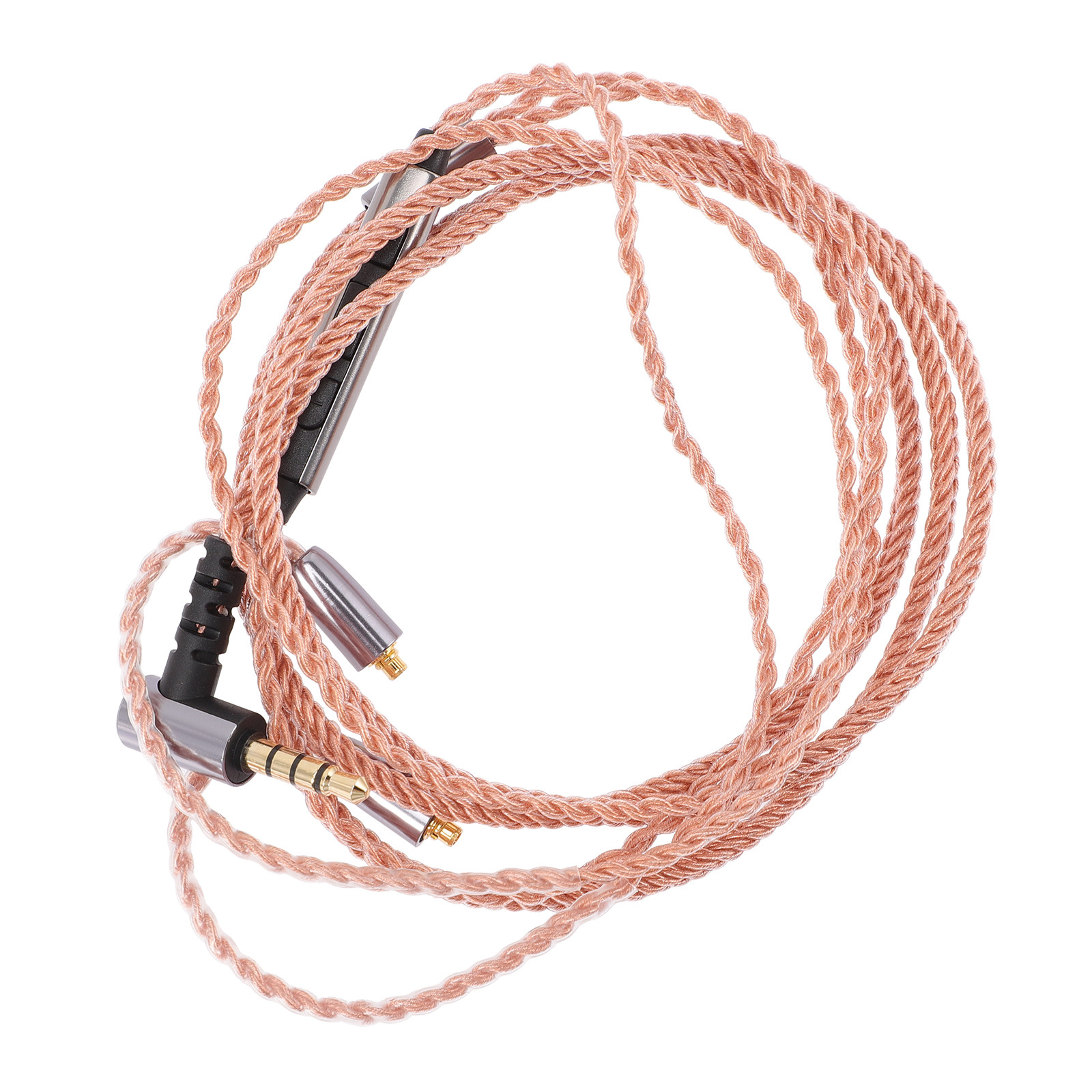 Wired Earphone Mic - Premium PVC Flexible 3.5mm Headphone Replacement