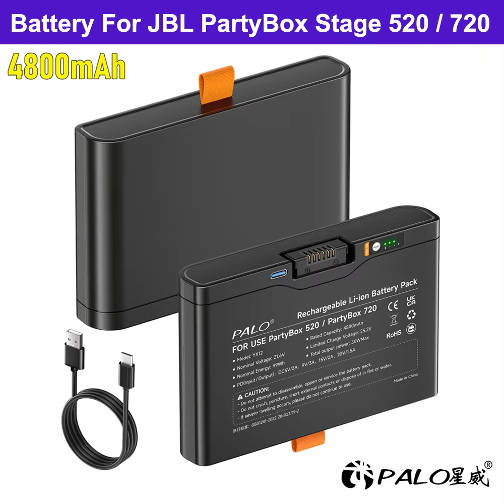 Jbl Speaker Go 4 - PALO 21.6V Replacement Battery for JBL