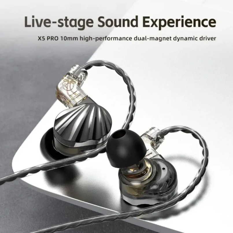X5 PRO Wired In-Ear Earphones  - Wired Earphone Mic ulasan dan harga