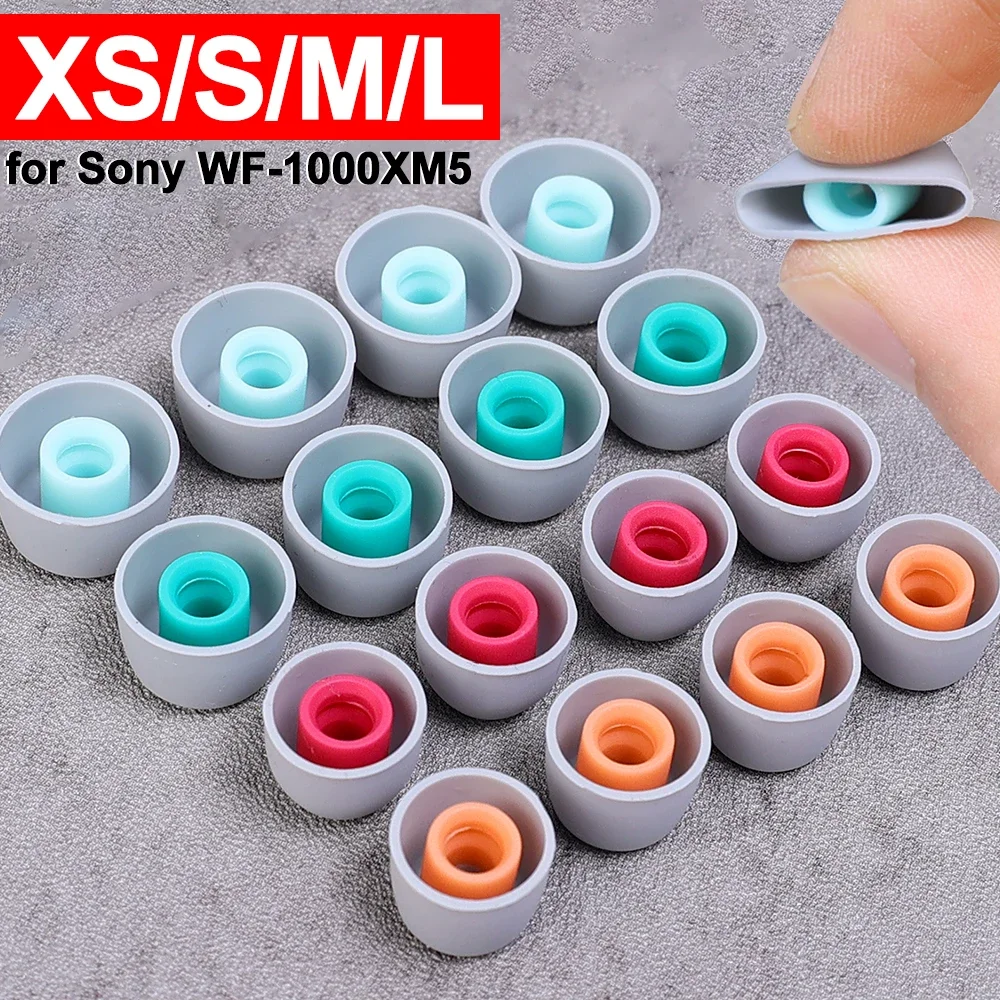 Noise Cancelling Earbuds Soft  - Silicone Ear Tip Replacement ulasan dan harga