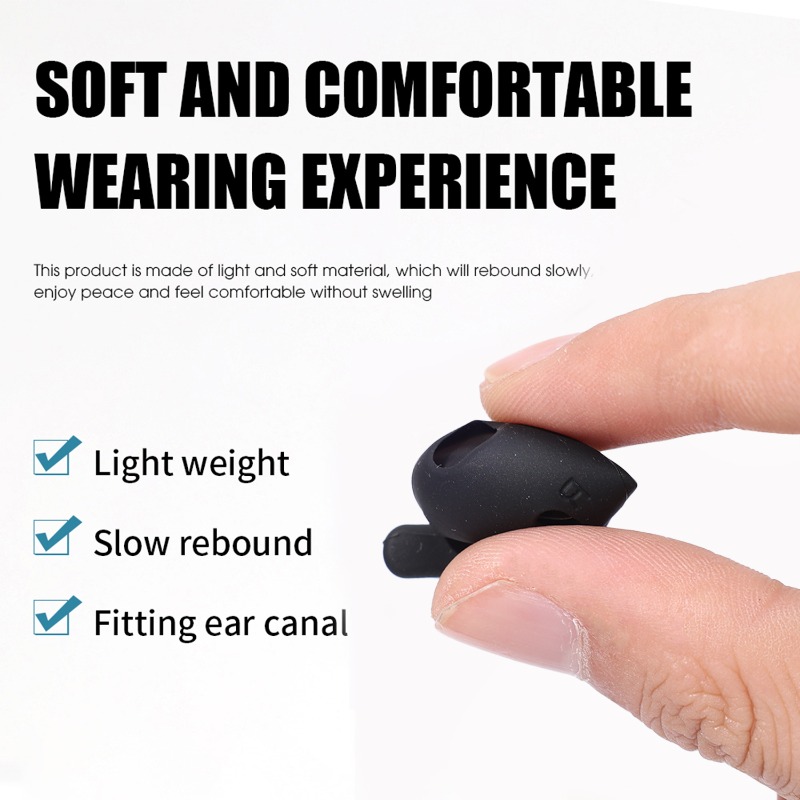 1-10Pairs Replacement Silicone - Silicone Ear Tip Replacement ulasan dan harga