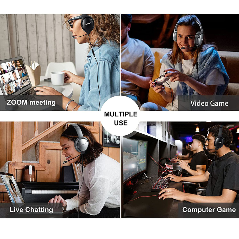 Boom Mic Headphone Cable for S - Sennheiser Headphone Momentum 4 ulasan dan harga